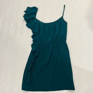 Charlie Jade One Ruffle Shoulder mini dress